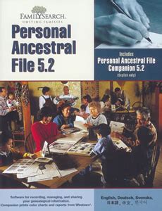 Personal Ancestral File (PAF) Discontinued .